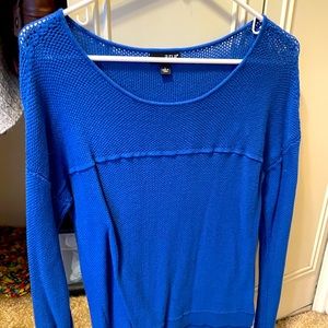 💙Blue Netted Top💙